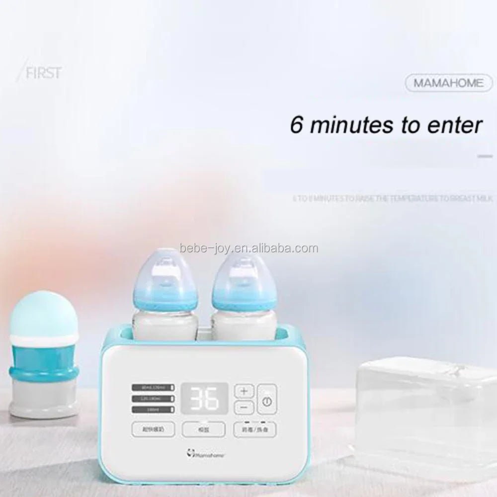 Electric Baby Bottle & Food Warmer Sterilizers Warm Milk Multifunction Device Baby Feeding Double Bottle Sterilizer