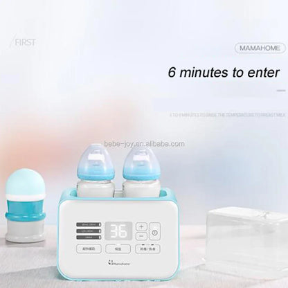 Electric Baby Bottle & Food Warmer Sterilizers Warm Milk Multifunction Device Baby Feeding Double Bottle Sterilizer
