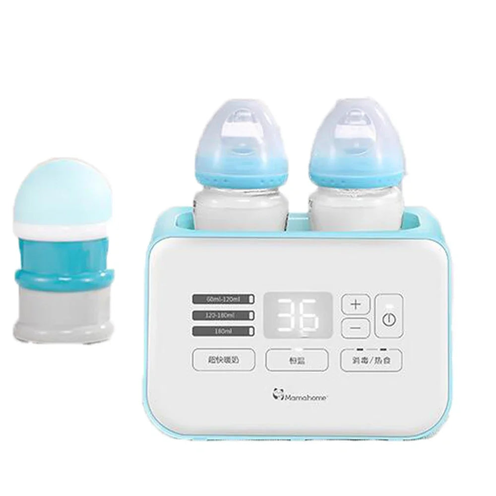 Electric Baby Bottle & Food Warmer Sterilizers Warm Milk Multifunction Device Baby Feeding Double Bottle Sterilizer