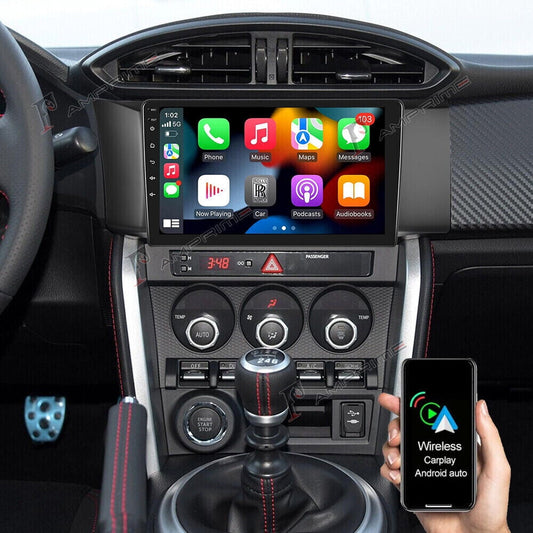 Fits 2012-16 Subaru BRZ/Scion FRS Toyota 86 GT86 CarPlay Android 10 Radio Stereo
