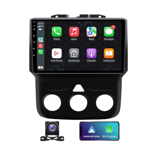 For 13-19 Dodge Ram 1500 2500 3500 2+32G Carplay Android Auto Car Stereo Head Unit GPS Navi