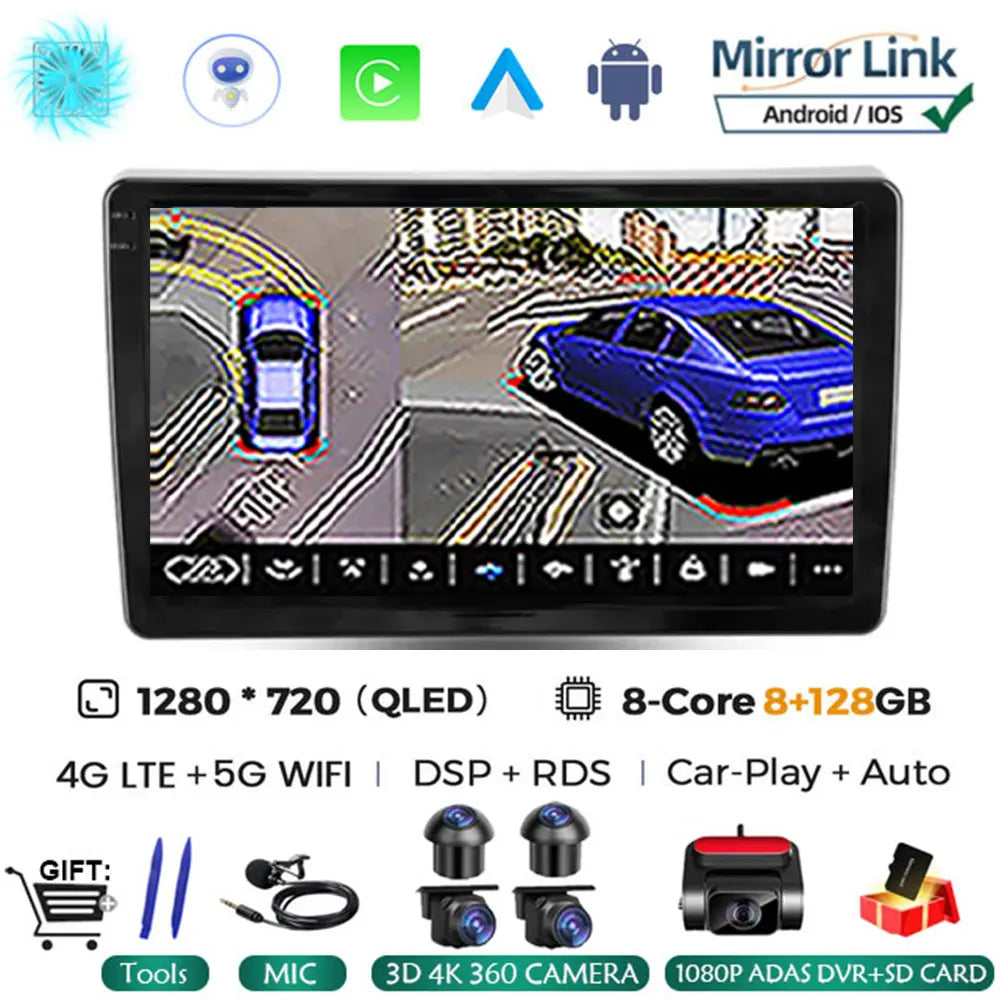 For Ferrari California 2008 - 2017 Car Radio Multimedia Video Player Navigation GPS Android 13 Navi No 2din 2 din dvd Ferrari   Android host