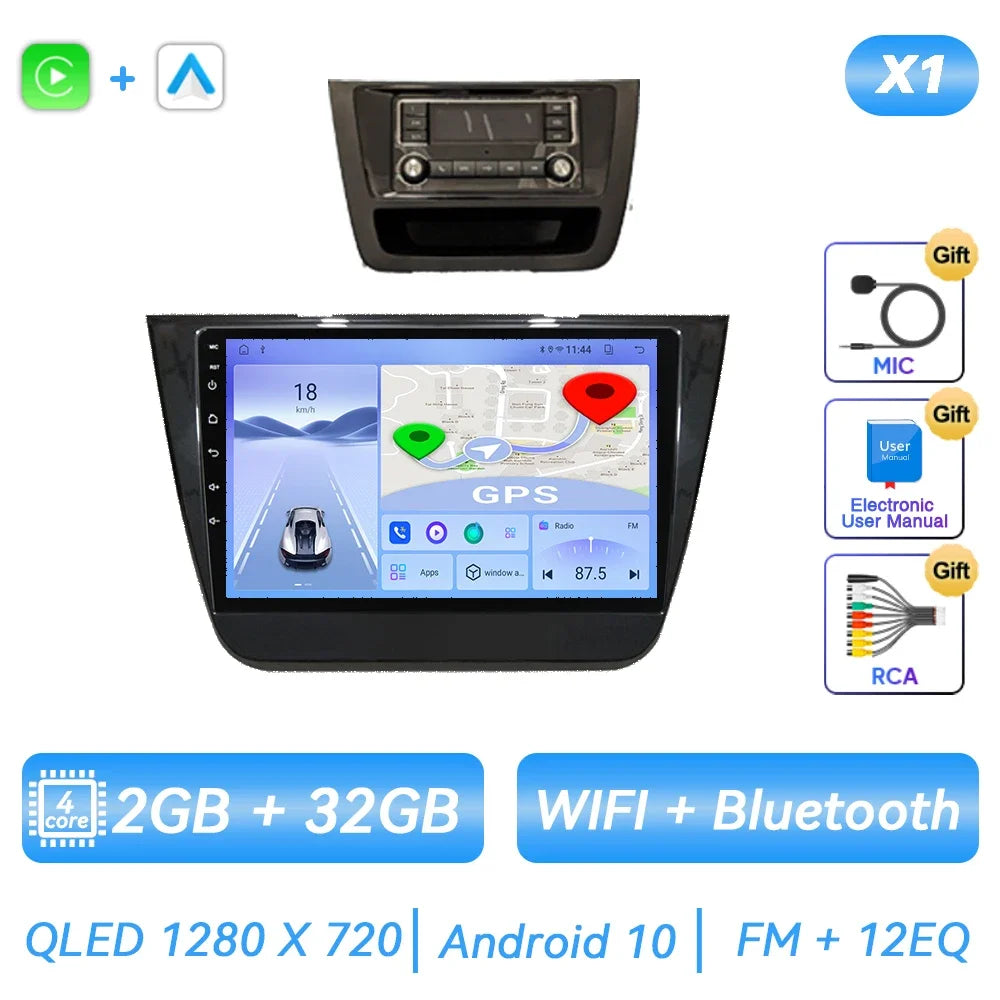 For MG ZS 2014 2015 2016 2017-2021 Android Car Radio Multimedia Video Player Carplay GPS Navigation Touch Screen Auto Stereo DSP Ferrari   Android host