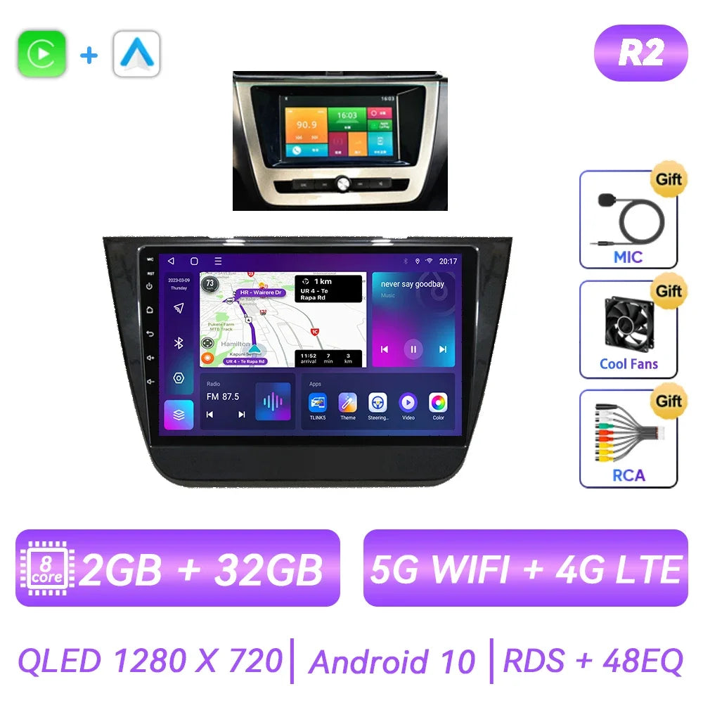 For MG ZS 2014 2015 2016 2017-2021 Android Car Radio Multimedia Video Player Carplay GPS Navigation Touch Screen Auto Stereo DSP Ferrari   Android host