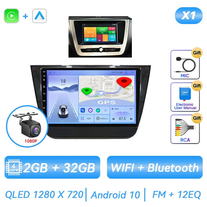 For MG ZS 2014 2015 2016 2017-2021 Android Car Radio Multimedia Video Player Carplay GPS Navigation Touch Screen Auto Stereo DSP Ferrari   Android host