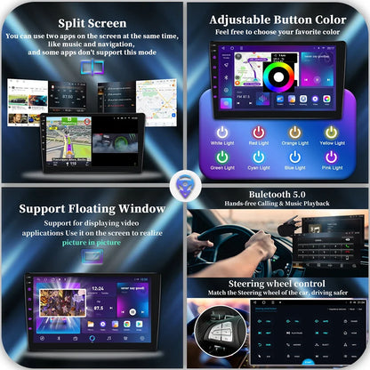 For Toyota Yaris 2012 - 2017 Android Car Radio Multimedia Video Player GPS Navigation Carplay QLED Touch Screen Auto Stereo DSP Ferrari   Android host