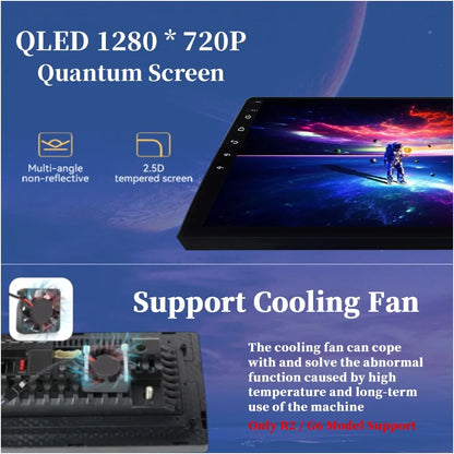 For Toyota Yaris 2012 - 2017 Android Car Radio Multimedia Video Player GPS Navigation Carplay QLED Touch Screen Auto Stereo DSP Ferrari   Android host