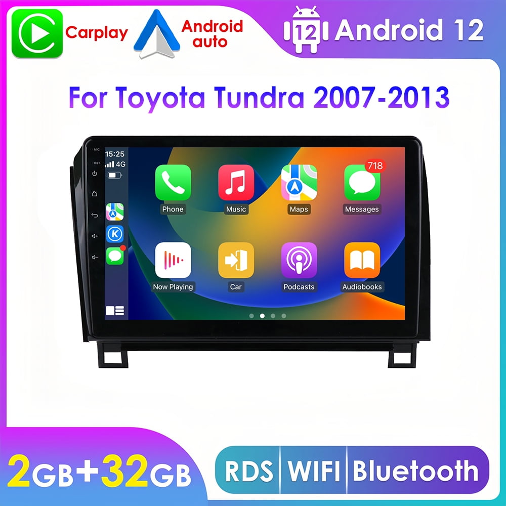Toyota Android Head Unit   GPS Navigation Android 12 Bluetooth Carplay Wifi RDS Car Stereo Radio Head Unit For Toyota Tundra 2007 2008 2009 2010 2012 2013