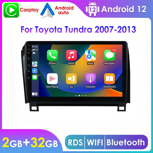 Toyota Android Head Unit   GPS Navigation Android 12 Bluetooth Carplay Wifi RDS Car Stereo Radio Head Unit For Toyota Tundra 2007 2008 2009 2010 2012 2013