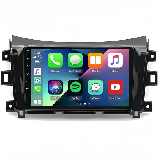 Guwzn Car Stereo Radio for Nissan NAVARA NP300 2016-2019 9" Touchscreen 2+32G Vehicle GPS Navigation Wireless CarPlay Android Auto