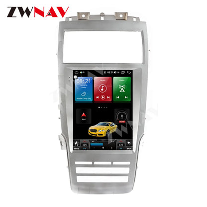 Android 11 DSP For Lincoln MKZ MKC MKX Continental 2013 - 2020 Tesla IPS Screen Car Multimedia Player GPS Navigation Audio Video
