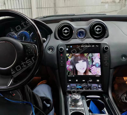 256GB AI Voice AUTO Carplay Multimedia Stereo Android 14 Player For Jaguar XJ XJL 2010~2018 GPS Navigation CAR Radio Head Unit