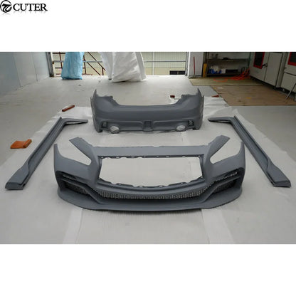 Q50 Eau Styling Frp Car Body Kits Front Bumper Rear Bumper Side Skirts for Infiniti Q50 2014up