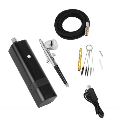 Best Quality New Arrival TM80S Wireless Airbrush With Compressor Kit 32Psi Auto Start Stop Mini Portable Cordless Personal power tools
