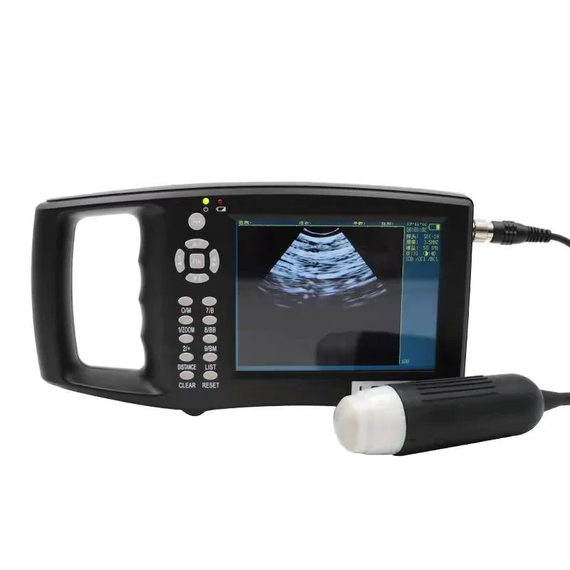 Cattle 5.6 Inch Screen Veterinary Ultrasound Scanner Cow Pig Heep Horse Farm Portable Ultrasound Pregnancy Testing Machine