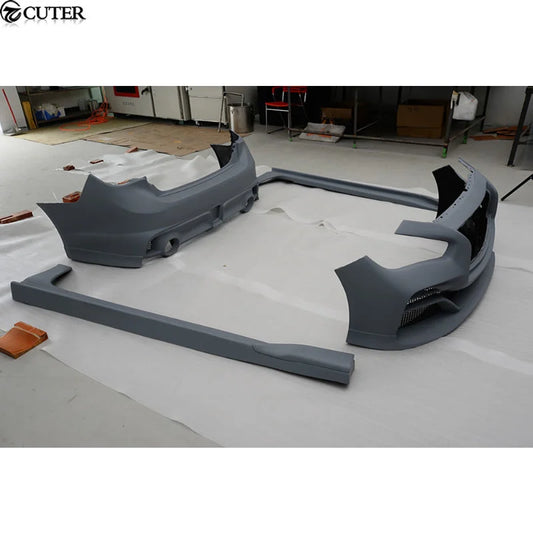 Q50 Eau Styling Frp Car Body Kits Front Bumper Rear Bumper Side Skirts for Infiniti Q50 2014up