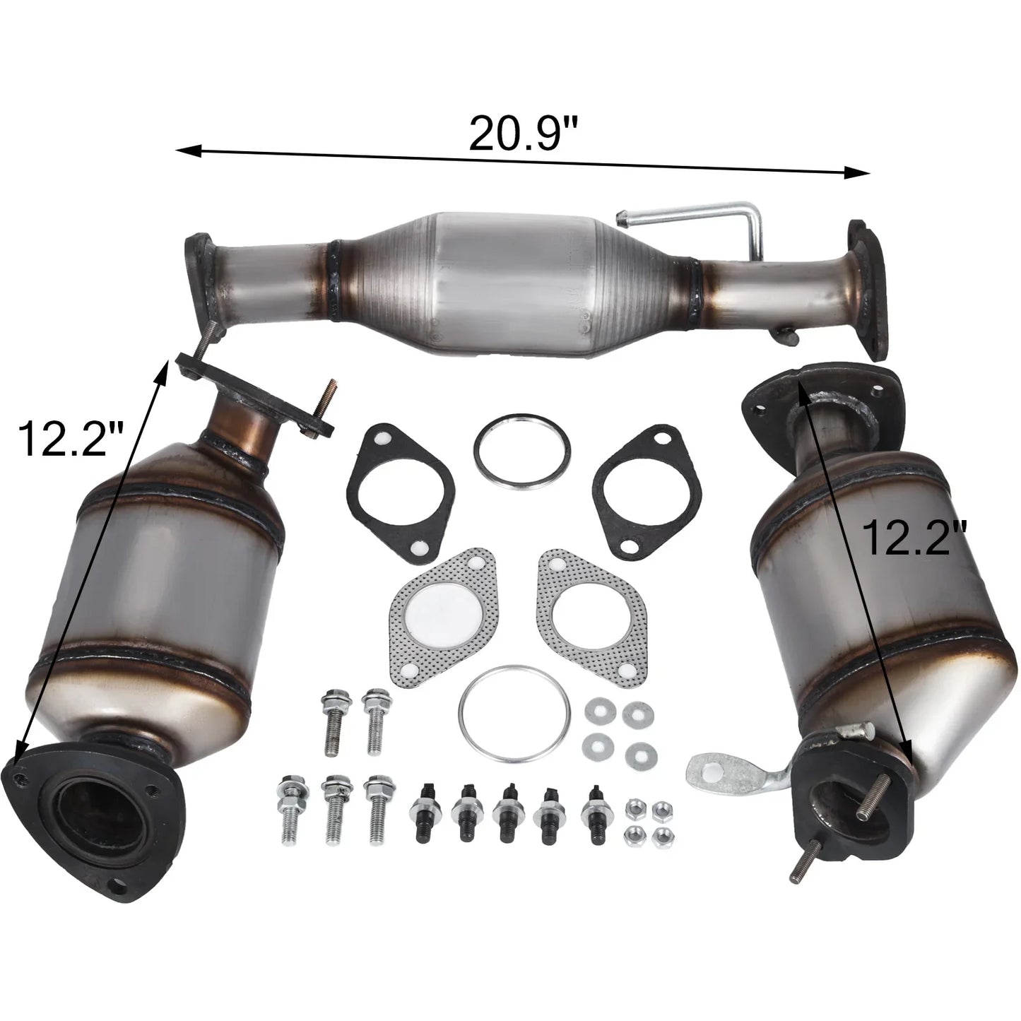 VEVOR Catalytic Converter Fit for Chevy Traverse/ GMC Acadia/ Buick Enclave/ Saturn Outlook 3.6L Models Compliance With OBD III