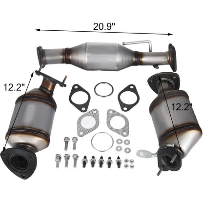 VEVOR Catalytic Converter Fit for Chevy Traverse/ GMC Acadia/ Buick Enclave/ Saturn Outlook 3.6L Models Compliance With OBD III