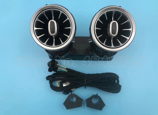 For A/C/E/G/S/GLA/GLB/GLC/CLA/CLS W205 W213 W222 W177 W118 W464 X247 X253 H247 W257 Rear Air Vent Ambient Light LED Nozzle Lamp