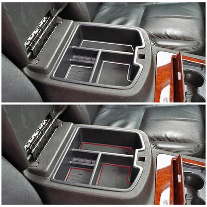 For GMC Sierra 2500/3500/Yukon/Yukon XL/Chevy Silverado 2500/3500/Suburban 1500/Tahoe Storage Box Car Central Armrest Box