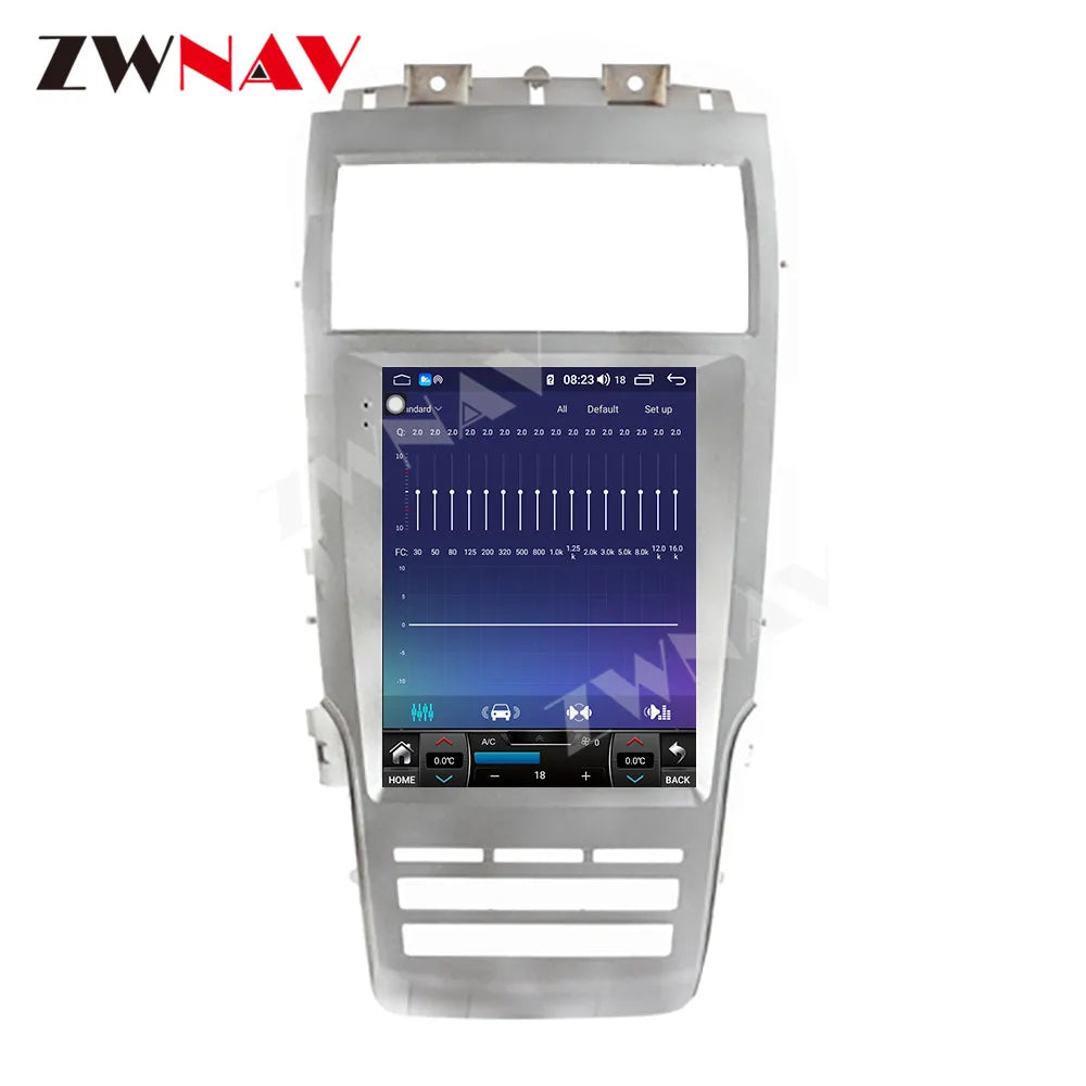 Android 11 DSP For Lincoln MKZ MKC MKX Continental 2013 - 2020 Tesla IPS Screen Car Multimedia Player GPS Navigation Audio Video