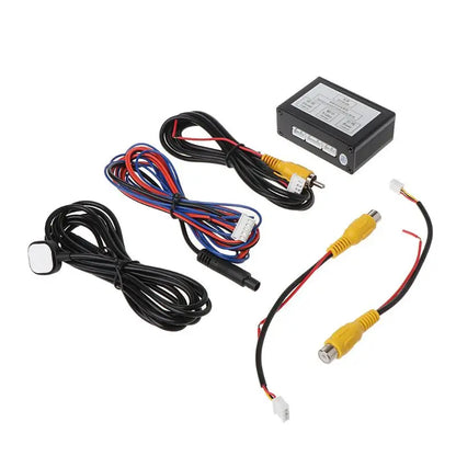 Reversing System Two-Way Control Box Front And Rear View With Manual Switch Channel Converter Car Parking Camera Video Dropship