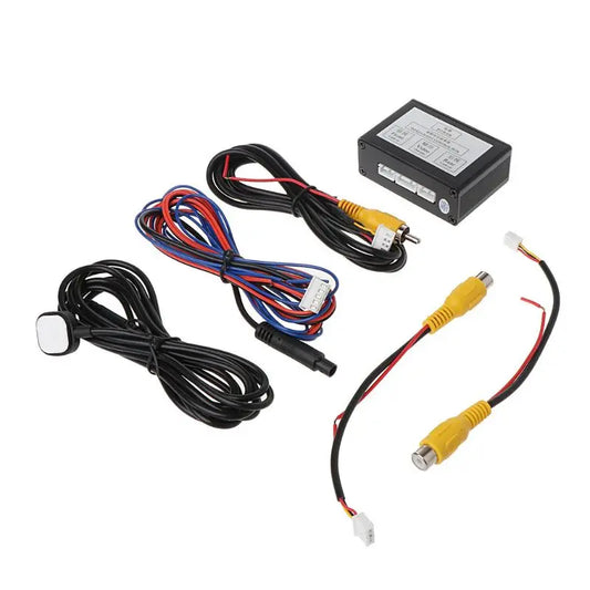 Reversing System Two-Way Control Box Front And Rear View With Manual Switch Channel Converter Car Parking Camera Video Dropship