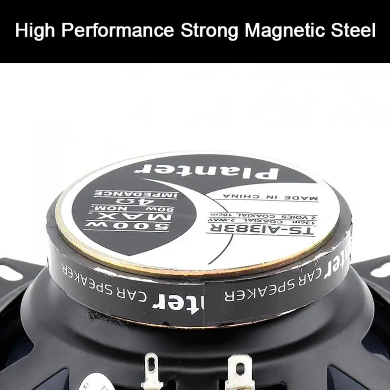 Coaxial Speakers 5 Inch 500W 2 Way Car Coaxial Auto Audio Music Stereo Full Range Frequency Hifi Speakers Non Destructive