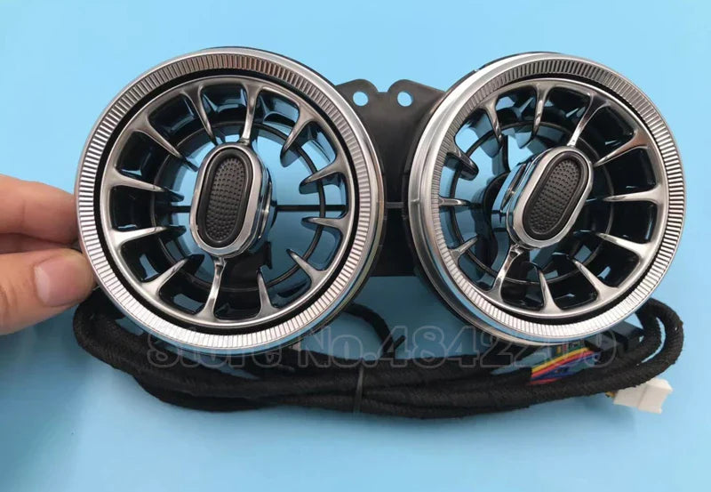 For A/C/E/G/S/GLA/GLB/GLC/CLA/CLS W205 W213 W222 W177 W118 W464 X247 X253 H247 W257 Rear Air Vent Ambient Light LED Nozzle Lamp