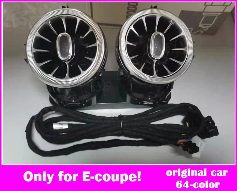 For A/C/E/G/S/GLA/GLB/GLC/CLA/CLS W205 W213 W222 W177 W118 W464 X247 X253 H247 W257 Rear Air Vent Ambient Light LED Nozzle Lamp