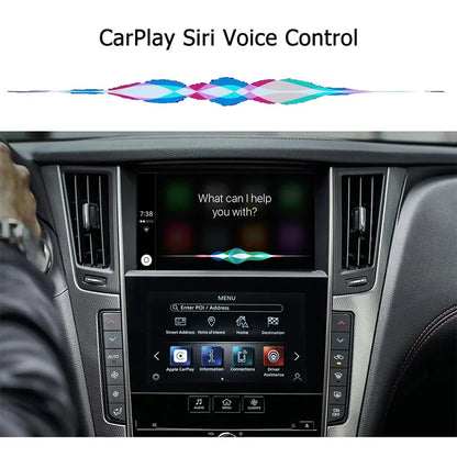 Android Auto AirPlay Apple CarPlay For Infiniti Q50 Q60 Q70 QX50 Q50L 2015 2016 2017 2018 2019 WIFI Wireless CarPlay Service