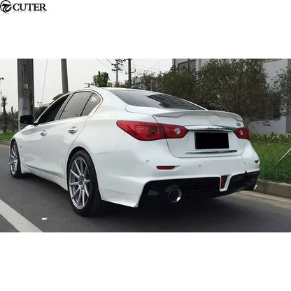 Q50 Eau Styling Frp Car Body Kits Front Bumper Rear Bumper Side Skirts for Infiniti Q50 2014up