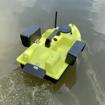 GPS Positioning 500M Sonar Fish Finder One Key Cruise RC Bait Boat Three Hoppers 6Hours Endure Screen Display Waterproof RC Boat