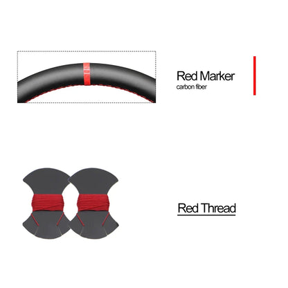 Bioeon Black Hive Leathe Car Steering Wheel Cover for GMC Sierra 1500 Sierra 1500 Limited Sierra 2500 3500 Yukon (Yukon XL)