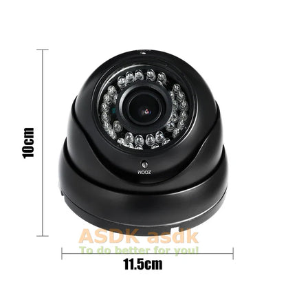 Revotech Outdoor 2.8-12mm Zoom Analog Camera Effio-E CCD 800TVL/CMOS 700TVL Night Vision Waterproof Dome Security Video Camera