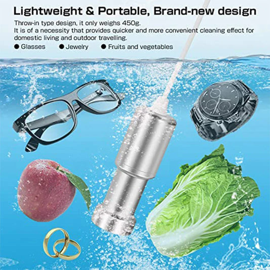 Wave Wholesale — Professional Mini Immersible Ultrasonic — Mini — alternate angle view
