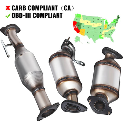 VEVOR Catalytic Converter Fit for Chevy Traverse/ GMC Acadia/ Buick Enclave/ Saturn Outlook 3.6L Models Compliance With OBD III