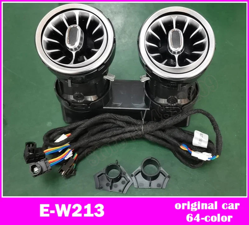 For A/C/E/G/S/GLA/GLB/GLC/CLA/CLS W205 W213 W222 W177 W118 W464 X247 X253 H247 W257 Rear Air Vent Ambient Light LED Nozzle Lamp