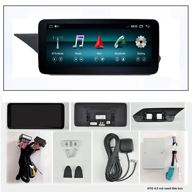 8 Core Android System Car GPS Navi Screen For Mercedes W212 2009-2016 WIFI SIM 8+128GB BT Carplay IPS Screen Multimedia Player