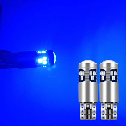 For Volkswagen VW Golf 4 5 6 7 MK4 MK5 MK6 MK7 Scirocco Caddy Touareg 2pcs T10 W5W LED Bulbs Car Width Parking Light Accessories