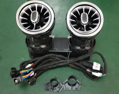 For A/C/E/G/S/GLA/GLB/GLC/CLA/CLS W205 W213 W222 W177 W118 W464 X247 X253 H247 W257 Rear Air Vent Ambient Light LED Nozzle Lamp