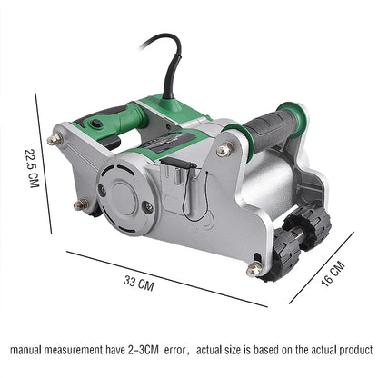 JHS-1100 Industrial Wall Chaser Electric Wall Line Slot Machine Wall Groove Cutting Slotting Machine 220V/110V 1100W 25/35MM power tools