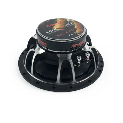 1 Set Great Sound Quality 6.5inch Speakers Audio Component 4Ohm 300W With Tweeter And Crossover Speakers