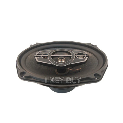2pcs/Lot 12V  6x9 inch 4 Way Bass Audio Automotive HiFi Quality Japan Rubber Edge Paper Cone  Coaxial Car Speaker