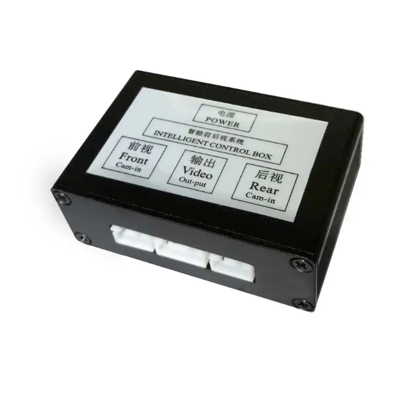 Reversing System Two-Way Control Box Front And Rear View With Manual Switch Channel Converter Car Parking Camera Video Dropship