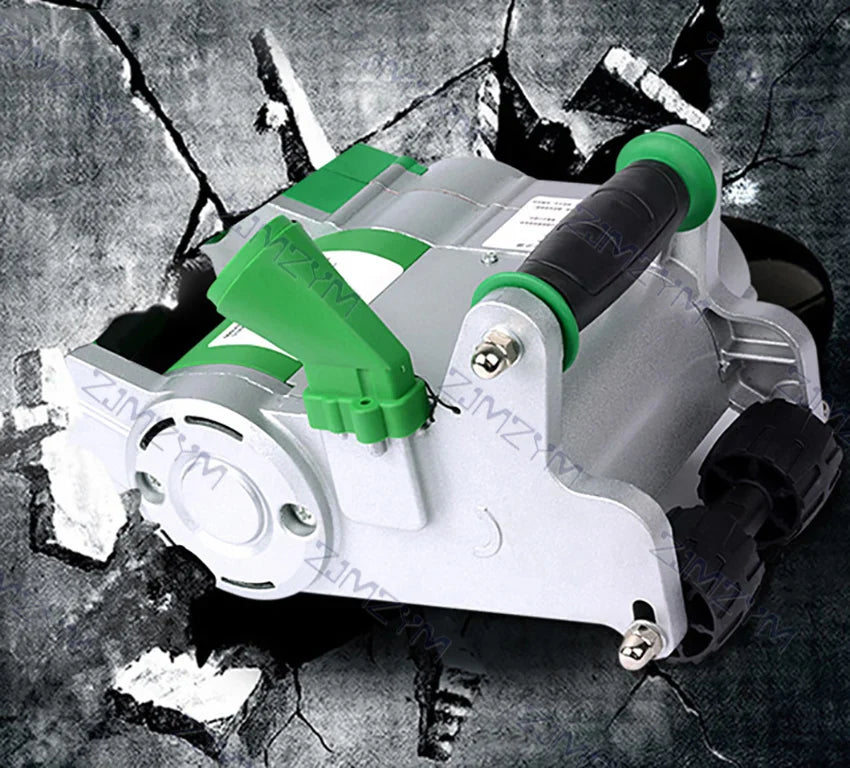JHS-1100 Industrial Wall Chaser Electric Wall Line Slot Machine Wall Groove Cutting Slotting Machine 220V/110V 1100W 25/35MM power tools