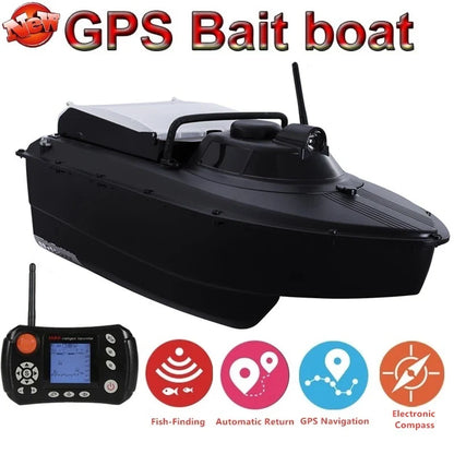 ABS Hull Remote Control Fishing Boat Auto Return Sonar Detector Fish Finder 2KG Load Hopper GPS Electronic Compass RC Bait Boat