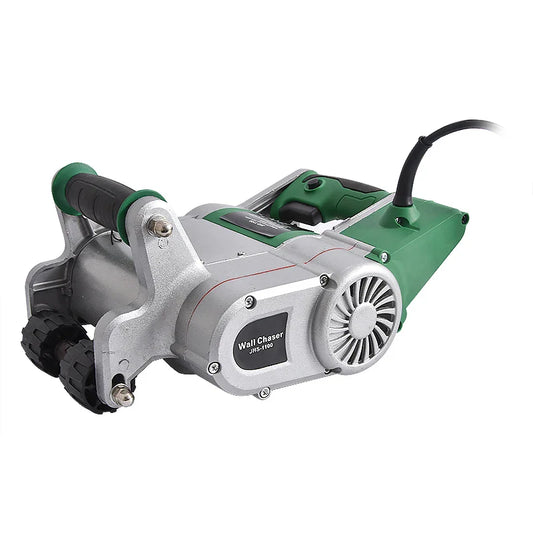 JHS-1100 Industrial Wall Chaser Electric Wall Line Slot Machine Wall Groove Cutting Slotting Machine 220V/110V 1100W 25/35MM power tools