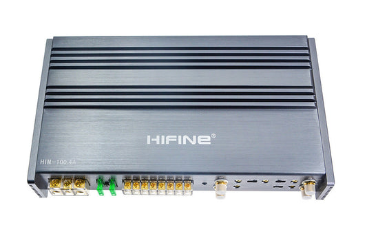 Danish HIFINE HIFINE car power amplifier audio 12V power amplifier four-way power amplifier pushable speaker HF100.4