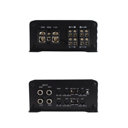 Wholesale musizfireD485 car audio modified speaker four-way power amplifier class AB high-power amplifier board